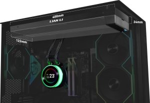 Chłodzenie wodne Lian Li Hydroshift II LCD-C 360N Fanless (GHS2LCD36B) 6