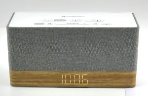 Radiobudzik Soundmaster UR630WE radio Zegar Szary, Biały 3