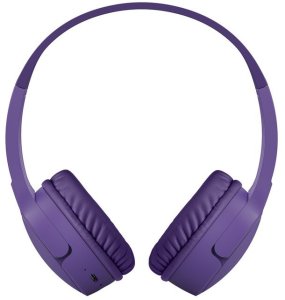 Belkin SoundForm Mini Zestaw słuchawkowy Przewodowy i Bezprzewodowy Opaska na głowę Połączenia/muzyka Bluetooth Fioletowy 4