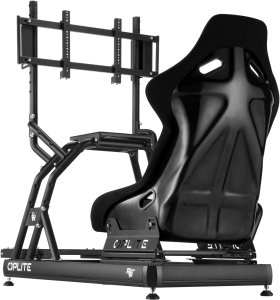 Oplite OP-R8-SMSB uchwyt / stojak do monitorów 144,8 cm (57") Biurko Czarny 3