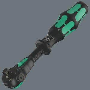 Wera 05135880001 klucz zapadkowy 1 szt. Czarny, Zielony 3