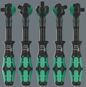 Wera 05135880001 klucz zapadkowy 1 szt. Czarny, Zielony 4