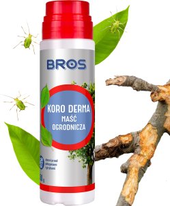 Bros Koro-Derma maść ogrodnicza w butelce z aplikatorem 150g 2