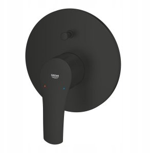 Grohe jednouchwytowa bateria wannowa Eurosmart czarny mat 194502433 4