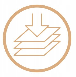 Invena zestaw prysznicowy z deszczownicą i baterią wannową Glamour, miedź AU-05-B14-V 4