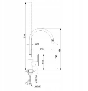 Invena bateria kuchenna Ksanti Plus, beżowy BZ-37-003-L 6