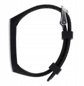 Pasek z elastomeru LIFESTYLE do XIAOMI Mi Band 5 / 6 czarny (03) 2