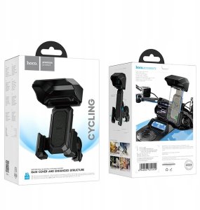 Uchwyt na telefon do roweru / motocykla Hoco do kierownicy H31 czarny 15