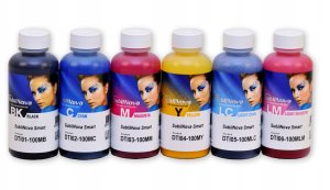 Tusz do sublimacji SUBLINOVA smart - light CYAN - 100 ml 2