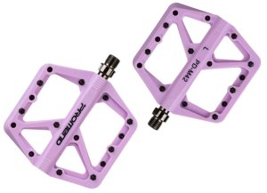 Pedały rowerowe platformowe nylonowe PD-M42, różowe 1