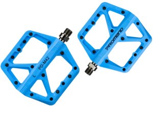 Pedały rowerowe platformowe nylonowe PD-M42, niebieskie 1