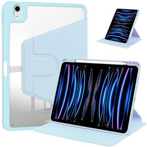 Etui do Apple iPad 10 2022/11 2025 z miejscem na rysik, Supero, niebieskie 1
