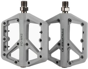 Pedały rowerowe platformowe z pinami PD-M42 nylonowe MTB, szare 1