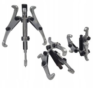 ŚCIĄGACZE DO ŁOZYSK ZESTAW 3-CZĘŚCIOWY 75 100 150 MM TRÓJNOZNE KOMPLET 3EL 3