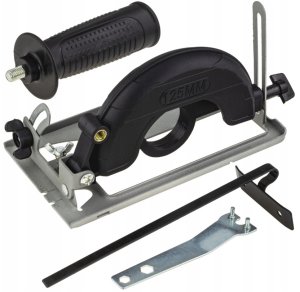 PRZYSTAWKA PROWADNICA DO SZLIFIERKI KĄTOWEJ 115 / 125 mm 4" ADAPTER OSŁONA 1