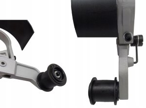 PRZYSTAWKA SZLIFIERKI DO SZLIFOWANIA POLEROWANIA SPAWÓW RUR PILNIK TAŚMOWY 6