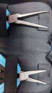 SZCZYPCE PRECYZYJNE 6 SZT CZOŁOWE BOCZNE TNĄCE PROSTE WYGIĘTE PŁASKIE 125MM 4