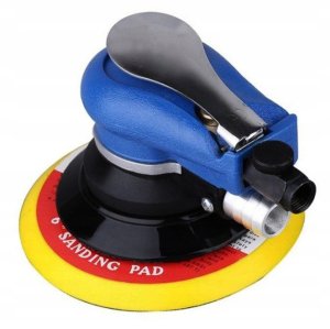 SZLIFIERKA MIMOŚRODOWA PNEUMATYCZNA OSCYLACYJNA POLERKA Z DYSKIEM 150 MM 5