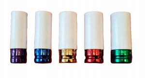 NASADKI UDAROWE ZESTAW DO FELG ALUFELG ALUMINIOWYCH 15-22 MM 1/2 DŁUGIE Wwa 3