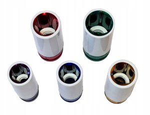 NASADKI UDAROWE ZESTAW DO FELG ALUFELG ALUMINIOWYCH 15-22 MM 1/2 DŁUGIE Wwa 5