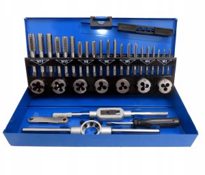 ZESTAW GWINTOWNIKÓW I NARZYNEK M3-M12 32 ELEMENTÓW 5