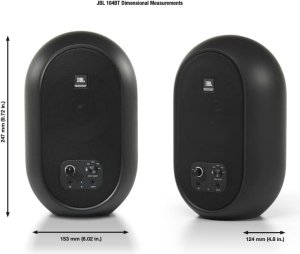 JBL 1 seria 104 kompaktowe aktywne głośniki referencyjne z Bluetooth 8