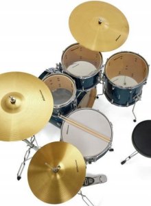 Millenium MX420 Studio Set Zestaw perkusyjny akustyczny niebieski 3