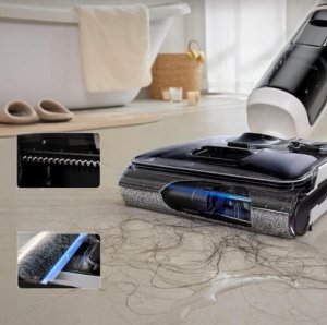 Odkurzacz pionowy Tineco Floor ONESwitch S6 Stretch odkurzacz na sucho/mokro 40min pracy 220W 5