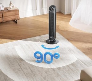 Dreo wentylator kolumnowy 20dB 10m zasięgu 4 tryby oscylujący 90 DRHTF007 3