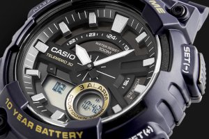 Zegarek Męski CASIO Gerton AEQ-110W-2AVDF + BOX 4
