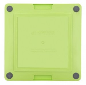 LickiMat Mata spowalniająca jedzienie dla psa kota Krzyżyk twardy zielony 2