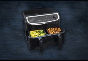 Frytkownica beztłuszczowa Wartmann Gastronomia podwójny garownik powietrzny 9 L 2400 W 18290003 18