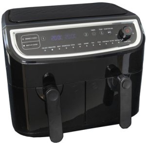 Frytkownica beztłuszczowa Wartmann Gastronomia podwójny garownik powietrzny 9 L 2400 W 18290003 2