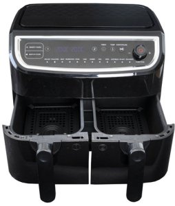 Frytkownica beztłuszczowa Wartmann Gastronomia podwójny garownik powietrzny 9 L 2400 W 18290003 4