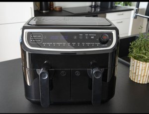 Frytkownica beztłuszczowa Wartmann Gastronomia podwójny garownik powietrzny 9 L 2400 W 18290003 9