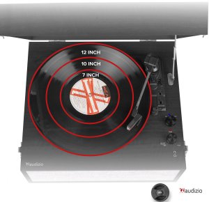 Gramofon stojący Audizio Fremont BT czarny one size 14