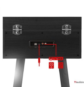 Gramofon stojący Audizio Fremont BT czarny one size 16