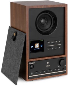 Radio internetowe DAB+/FM BT WIFI Canzo Audizio ciemne drewno one size 11