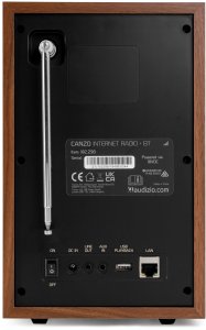 Radio internetowe DAB+/FM BT WIFI Canzo Audizio ciemne drewno one size 14