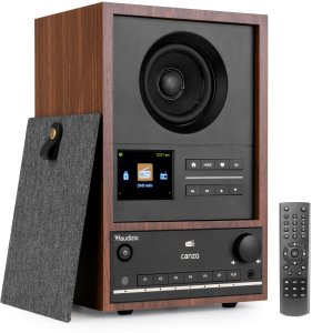 Radio internetowe DAB+/FM BT WIFI Canzo Audizio ciemne drewno one size 22