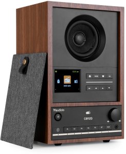 Radio internetowe DAB+/FM BT WIFI Canzo Audizio ciemne drewno one size 6
