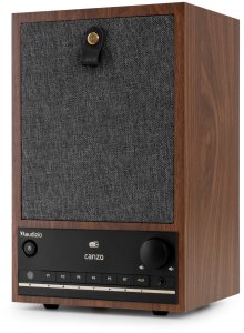 Radio internetowe DAB+/FM BT WIFI Canzo Audizio ciemne drewno one size 8
