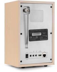 Radio internetowe DAB+/FM BT WIFI Canzo Audizio jasne drewno one size 15