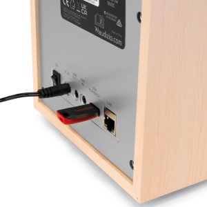 Radio internetowe DAB+/FM BT WIFI Canzo Audizio jasne drewno one size 16