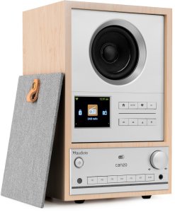 Radio internetowe DAB+/FM BT WIFI Canzo Audizio jasne drewno one size 6