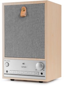 Radio internetowe DAB+/FM BT WIFI Canzo Audizio jasne drewno one size 9