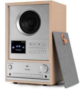 Radio internetowe DAB+/FM BT WIFI Canzo Audizio jasne drewno one size 10