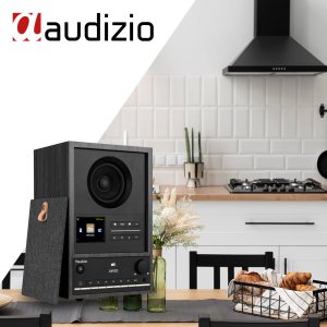 Radio internetowe DAB+/FM BT WIFI Canzo Audizio ciemnoszare one size 2