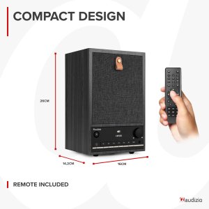 Radio internetowe DAB+/FM BT WIFI Canzo Audizio ciemnoszare one size 22