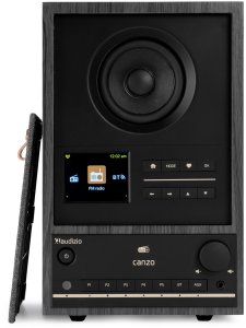 Radio internetowe DAB+/FM BT WIFI Canzo Audizio ciemnoszare one size 8